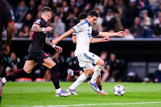 Champions League League Phase FC Kobenhavn vs Bayer 04 Leverkusen 18 09 2025 10 FCK Mohamed Elyounoussi Champions League League League Phase FC Kobenhavn vs Bayer 04 Leverkusen 18 09 2025 Kobenhavn, Denmark 18 September, 2025 UK Champions League League League Phase FC Copenhagen vs Bayer 04 Leverkusen Parken, Copenhagen, Denmark Kobenhavn Parken Danmark Copyright: xMichaelxBarrettxBoesenx