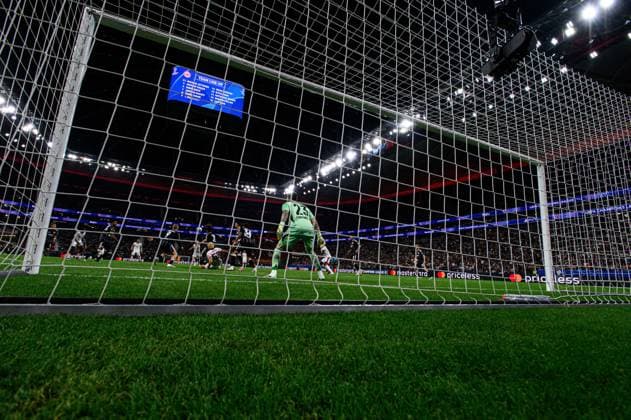 FRANKFURT, GERMANY - 18 SEPTEMBER, 2025: - The match UEFA Champions League Eintracht Frankfurt v Galatasaray A.S. at Deutsche Bank Park.  Copyright: xVitaliixKliuievx