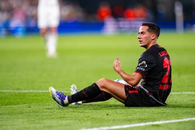 FC Copenhagen v Bayer Leverkusen, UEFA Champions League, Copenhagen, Denmark Copenhagen, Denmark. 18th, September 2025. Lucas Vazquez (21) of Bayer Leverkusen seen during the UEFA Champions League match between FC Copenhagen and Bayer Leverkusen at Parken in Copenhagen. Denmark, Copenhagen  Copyright: xGonzalesxPhoto TobiasxJorgensenx