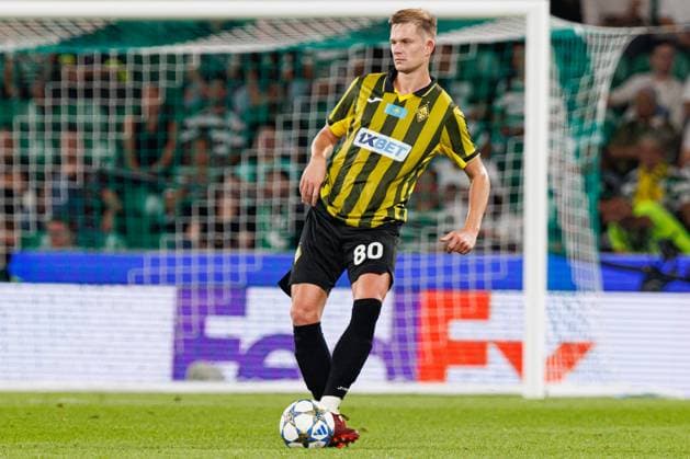 Egor Sorokin seen during Champions League 25 26 league phase game between Sporting CP and FC Kairat Almaty (Maciej Rogowski Ball Raw Images) Lisbon Estadio Jose Alvalade Portugal Copyright: xMaciejxRogowskix mrogowski_sporting_kairat_2526-191