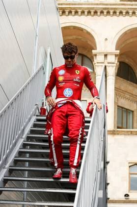F1 - AZERBAIJAN GRAND PRIX 2025 LECLERC Charles (mco), Scuderia Ferrari SF-25, portrait during the 2025 Formula 1 Qatar Airways Azerbaijan Grand Prix, 17th round of the 2025 FIA Formula One World Championship, WM, Weltmeisterschaft from September 19 to 21, 2025 on the Baku City Circuit, in Baku, Azerbaijan -  Copyright: xEricxAlonsox