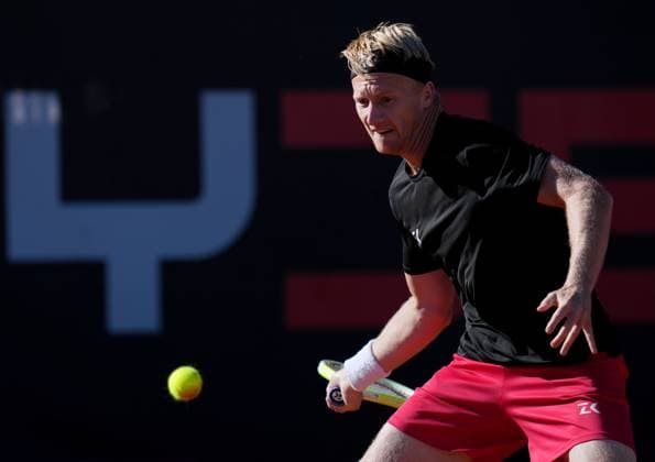 TENNIS - ATP, Tennis Herren Layjet Open BAD WALTERSDORF,AUSTRIA,19.SEP.25 - TENNIS - ATP Challenger Tour, Layjet Open. Image shows Zdenek Kolar (CZE).  GEPAxpictures xMichaelxRiedler