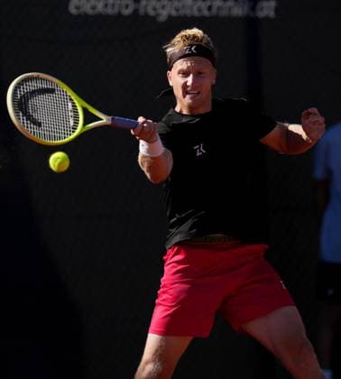 TENNIS - ATP, Tennis Herren Layjet Open BAD WALTERSDORF,AUSTRIA,19.SEP.25 - TENNIS - ATP Challenger Tour, Layjet Open. Image shows Zdenek Kolar (CZE).  GEPAxpictures xMichaelxRiedler
