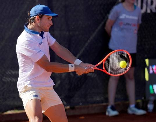 TENNIS - ATP, Tennis Herren Layjet Open BAD WALTERSDORF,AUSTRIA,19.SEP.25 - TENNIS - ATP Challenger Tour, Layjet Open. Image shows Francesco Passaro (ITA).  GEPAxpictures xMichaelxRiedler