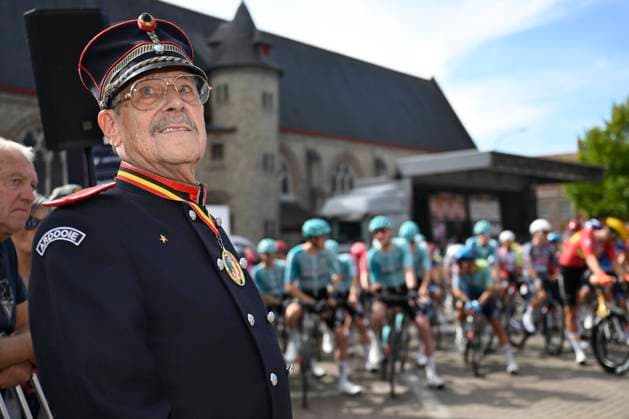 Kampioenschap van Vlaanderen 2025 Cycling Race KOOLSKAMP, BELGIUM - SEPTEMBER 19 : Belleman Donald Debel during the 109th edition of Kampioenschap van Vlaanderen an UCI Class 1.1 one day cycling road race for Men Elite of 180 km with start in Koolskamp and finish in Koolskamp on September 19, 2025 in Koolskamp, Belgium, 19 09 2025 Koolskamp Belgium  Copyright: xNicoxVereeckenx