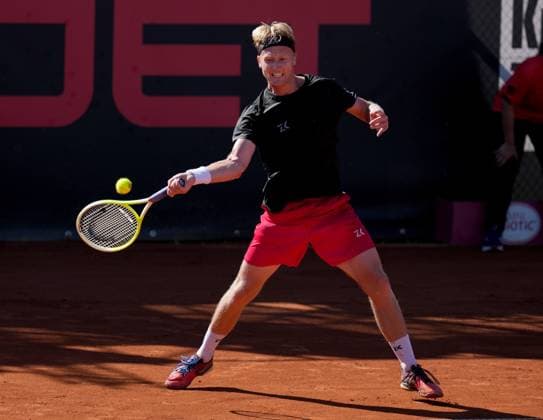 TENNIS - ATP, Tennis Herren Layjet Open BAD WALTERSDORF,AUSTRIA,19.SEP.25 - TENNIS - ATP Challenger Tour, Layjet Open. Image shows Zdenek Kolar (CZE).  GEPAxpictures xMichaelxRiedler