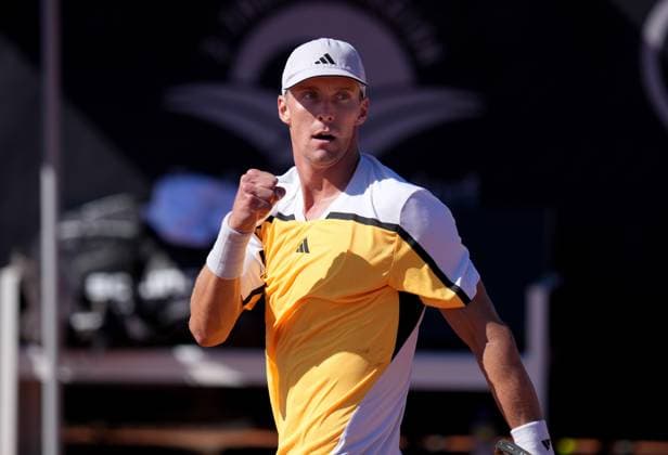TENNIS - ATP, Tennis Herren Layjet Open BAD WALTERSDORF,AUSTRIA,19.SEP.25 - TENNIS - ATP Challenger Tour, Layjet Open. Image shows Jan Choinski (GBR).  GEPAxpictures xMichaelxRiedler