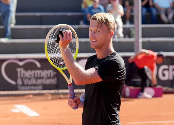 TENNIS - ATP, Tennis Herren Layjet Open BAD WALTERSDORF,AUSTRIA,19.SEP.25 - TENNIS - ATP Challenger Tour, Layjet Open. Image shows Zdenek Kolar (CZE).  GEPAxpictures xMichaelxRiedler