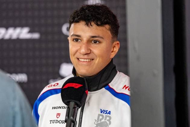 Formula 1 GP Baku Azerbaijan Thursday 18 09 2025 Isack Hadjar, 6, Visa Cash App RB Formula One Team at the press conference Formula 1 GP Baku Azerbaijan Thursday 18 09 2025 Copyright: xBEAUTIFULxSPORTS Erlhofx
