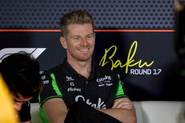 Formula 1 GP Baku Azerbaijan Thursday 18 09 2025 Nico Hülkenberg 27, Stake F1 Team Kick Sauber in the press conference Formula 1 GP Baku Azerbaijan Thursday 18 09 2025 Copyright: xBEAUTIFULxSPORTS Erlhofx