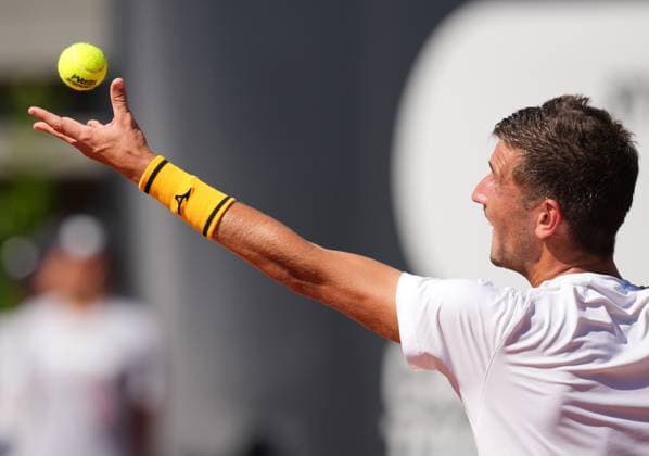 TENNIS - ATP, Tennis Herren Layjet Open BAD WALTERSDORF,AUSTRIA,19.SEP.25 - TENNIS - ATP Challenger Tour, Layjet Open. Image shows Vit Kopriva (CZE).  GEPAxpictures xMichaelxRiedler