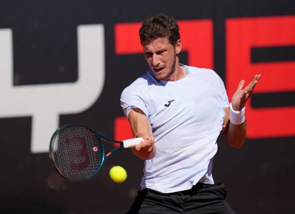 TENNIS - ATP, Tennis Herren Layjet Open BAD WALTERSDORF,AUSTRIA,19.SEP.25 - TENNIS - ATP Challenger Tour, Layjet Open. Image shows Pablo Carreno Busta (ESP).  GEPAxpictures xMichaelxRiedler
