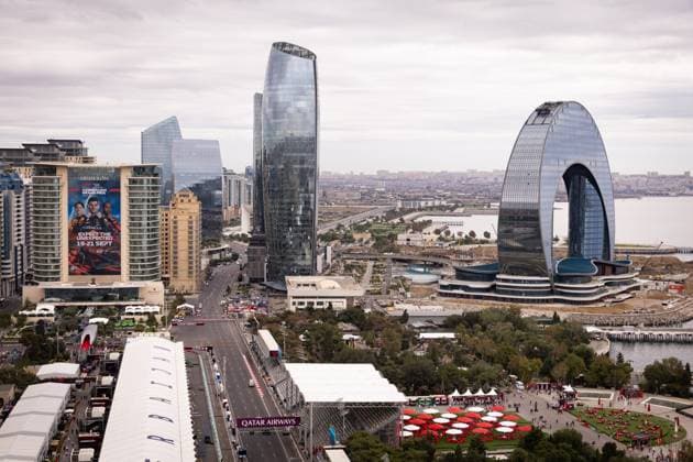 Formula 1 GP Baku Azerbaijan Thursday 18 09 2025 Baku Formula 1 GP Baku Azerbaijan Thursday 18 09 2025 Copyright: xBEAUTIFULxSPORTS Erlhofx