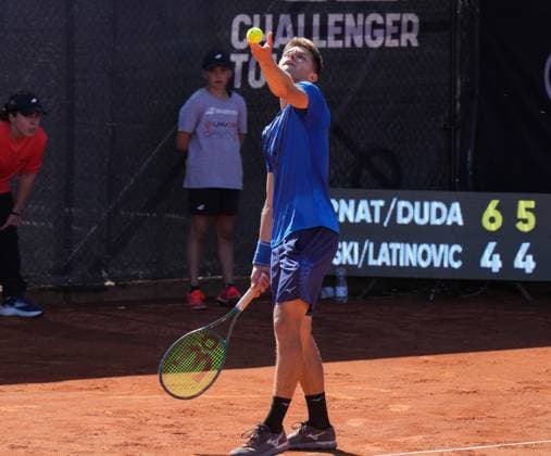 TENNIS - ATP, Tennis Herren Layjet Open BAD WALTERSDORF,AUSTRIA,19.SEP.25 - TENNIS - ATP Challenger Tour, Layjet Open. Image shows Filip Duda (CZE).  GEPAxpictures xMichaelxRiedler