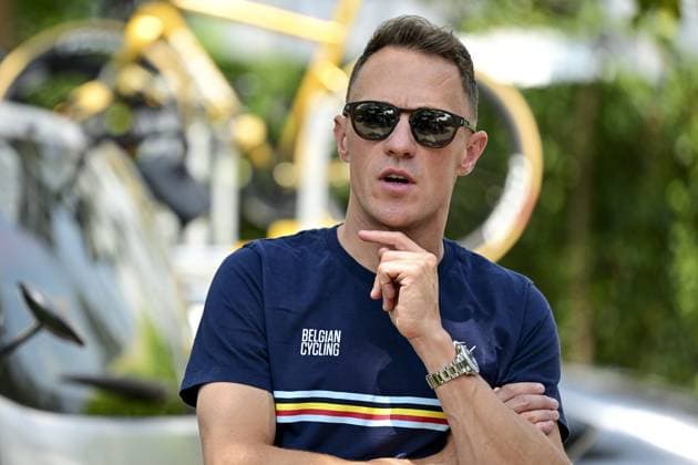 Coach of the Belgian national cycling team Serge Pauwels pictured during a training session ahead of the cycling road World Championship, WM, Weltmeisterschaft in Kigali, Rwanda, Friday 19 September 2025. The road world championships are taking place from 21 to 28 September. DIRKxWAEM  x134709595x