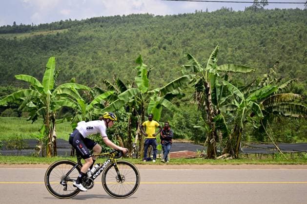 German Linda Riedmann of Team Visma-Lease a Bike pictured during a training session ahead of the cycling road World Championship, WM, Weltmeisterschaft in Kigali, Rwanda, Friday 19 September 2025. The road world championships are taking place from 21 to 28 September. DIRKxWAEM  x134712274x