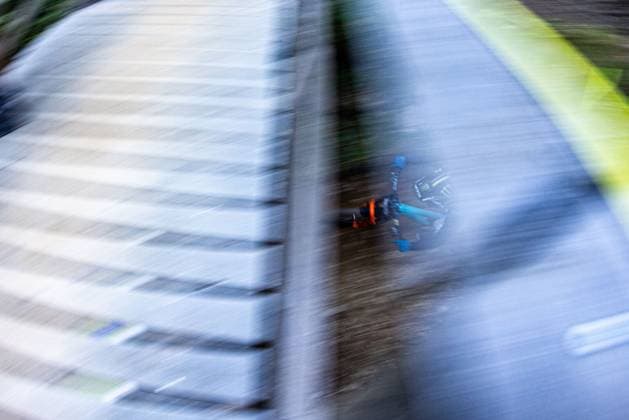 Whoop UCI Mountainbikeworldcup Downhill Lenzerheide BALANCHE Camille YETI FOX FACTORY RACE TEAMat Whoop UCI Mountainbikeworldcup Downhill Lenzerheide, 19 09 2025,in Lenzerheide,SUI Foto Sebastian Sternemannat Whoop UCI Mountainbikeworldcup Downhill Lenzerheide, 19 09 2025,in Lenzerheide,SUI Foto Sebastian Sternemann