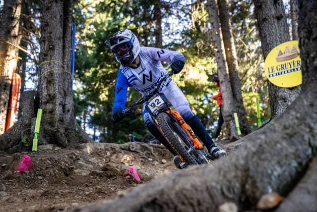 Whoop UCI Mountainbikeworldcup Downhill Lenzerheide CRUZ Lucas NORCO RACE DIVISIONat Whoop UCI Mountainbikeworldcup Downhill Lenzerheide, 19 09 2025,in Lenzerheide,SUI Photo Sebastian Sternemannat Whoop UCI Mountainbikeworldcup Downhill Lenzerheide, 19 09 2025,in Lenzerheide,SUI Photo Sebastian Sternemann