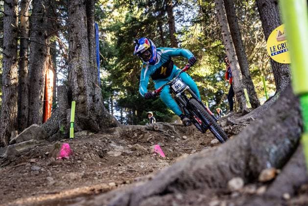Whoop UCI Mountainbikeworldcup Downhill Lenzerheide ILES Finn SPECIALIZED GRAVITYat Whoop UCI Mountainbikeworldcup Downhill Lenzerheide, 19 09 2025,in Lenzerheide,SUI Photo Sebastian Sternemannat Whoop UCI Mountainbikeworldcup Downhill Lenzerheide, 19 09 2025,in Lenzerheide,SUI Photo Sebastian Sternemann