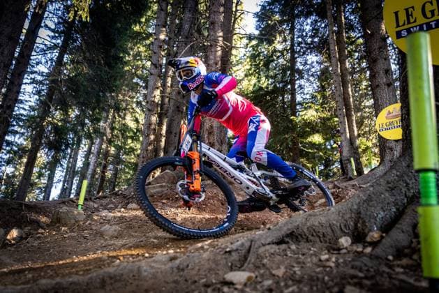 Whoop UCI Mountainbikeworldcup Downhill Lenzerheide MAES Martin ORBEA FMD RACINGat Whoop UCI Mountainbikeworldcup Downhill Lenzerheide, 19 09 2025,in Lenzerheide,SUI Photo Sebastian Sternemannat Whoop UCI Mountainbikeworldcup Downhill Lenzerheide, 19 09 2025,in Lenzerheide,SUI Photo Sebastian Sternemann