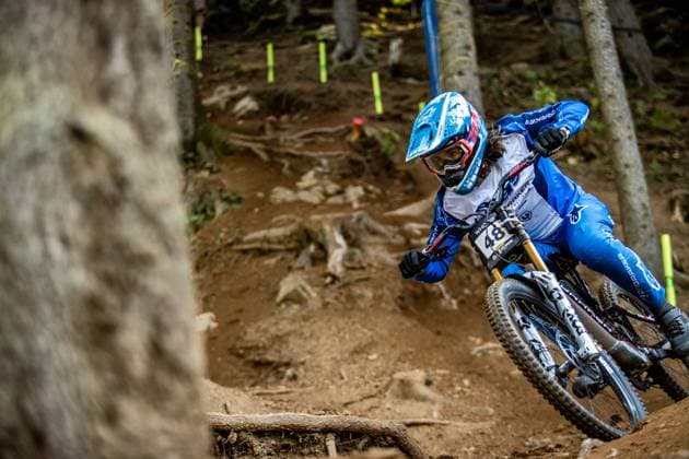 Whoop UCI Mountainbikeworldcup Downhill Lenzerheide NORTON Dakotah MONDRAKER FACTORY RACING DHat Whoop UCI Mountainbikeworldcup Downhill Lenzerheide, 19 09 2025,in Lenzerheide,SUI Foto Sebastian Sternemannat Whoop UCI Mountainbikeworldcup Downhill Lenzerheide, 19 09 2025,in Lenzerheide,SUI Foto Sebastian Sternemann