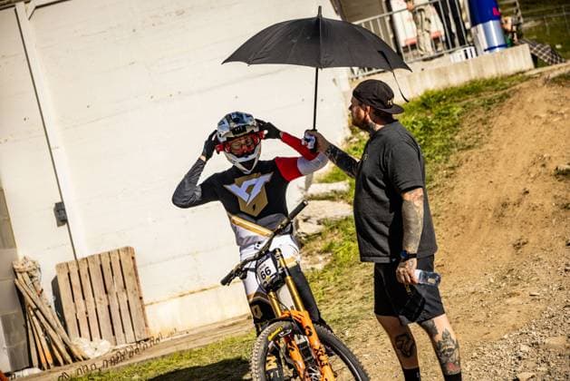 Whoop UCI Mountainbikeworldcup Downhill Lenzerheide KOLB Andreas YT MOBat Whoop UCI Mountainbikeworldcup Downhill Lenzerheide, 19 09 2025,in Lenzerheide,SUI Photo Sebastian Sternemannat Whoop UCI Mountainbikeworldcup Downhill Lenzerheide, 19 09 2025,in Lenzerheide,SUI Photo Sebastian Sternemann