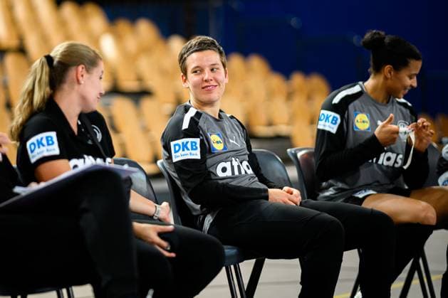 Eindhoven Handball Women National Match Netherlands Germany Alina Grijseels Germany Eindhoven Netherlands