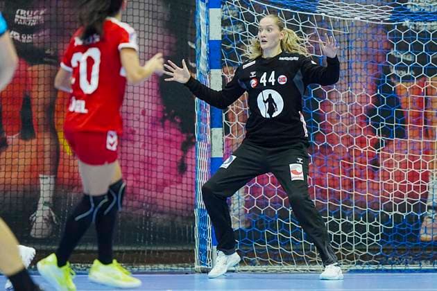 Women s World Cup warm up in handball Norway Turkey Cheb, Czech Republic 20250919 Norway s goalkeeper June Cecilie Krogh during the friendly match in women s handball between Norway and Turkey at Sports hall TJ Lokomotiva Photo Terje Pedersen NTB Cheb Czech Republic EDITORIAL USE ONLY RESTRICTED USE FOR BETTING COMPANIES  Copyright: xTerjexPedersenx xNTBx