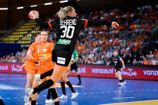 Eindhoven Handball Women International Netherlands Germany Jenny Behrend Germany Eindhoven Netherlands