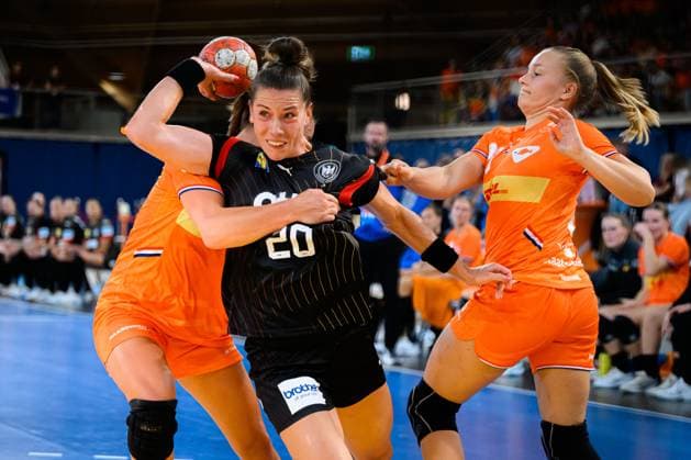 Eindhoven Handball Women International Netherlands Germany Emily Vogel Germany Eindhoven Netherlands
