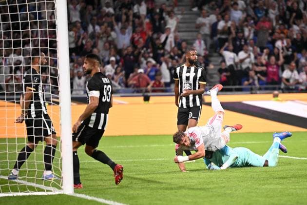 Olympique Lyonnais v Angers SCO - Ligue 1 McDonald s 2025 2026 06 Tanner TESSMANN (ol) during the Ligue 1 McDonald s match between Olympique Lyonnais and Angers SCO at Groupama Stadium on September 19, 2025 in Lyon, France. Lyon France  Copyright: xFEPx 776382872