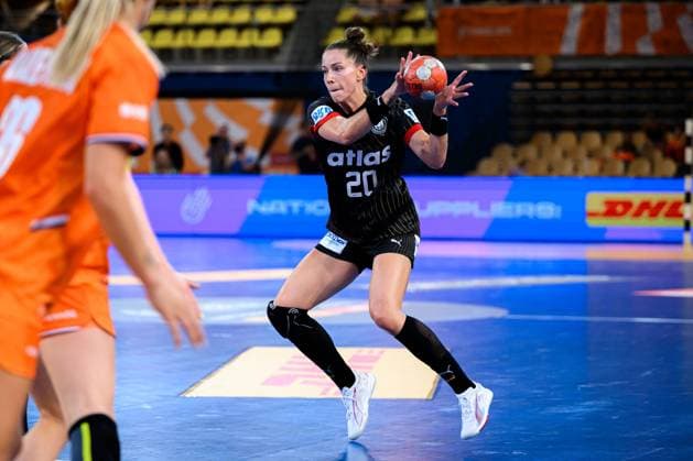 Eindhoven Handball Women International Netherlands Germany Emily Vogel Germany Eindhoven Netherlands