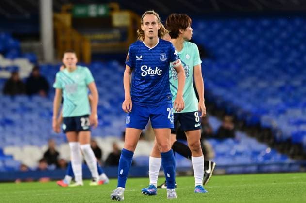 Everton vs London City Lionesses in the Barclays WSL at Goodison Park in Liverpool Featuring: Katja Snoeijs Where: Liverpool, United Kingdom When: 19 Sep 2025 Credit: Graham Finney Cover Images EDITORIAL USE ONLY. NOT FOR USE BY NEWSPAPERS BASED IN THE UK. Copyright: xx coverimg55106695