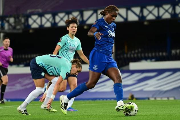 Everton vs London City Lionesses in the Barclays WSL at Goodison Park in Liverpool Featuring: Kelly Gago Where: Liverpool, United Kingdom When: 19 Sep 2025 Credit: Graham Finney Cover Images EDITORIAL USE ONLY. NOT FOR USE BY NEWSPAPERS BASED IN THE UK. Copyright: xx coverimg55106701 EDITORIAL USE ONLY. NOT FOR USE BY NEWSPAPERS BASED IN THE UK. Copyright: xIMAGOx imago images 0834518631