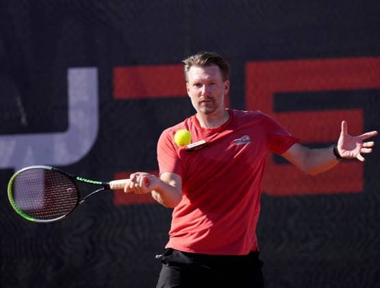 TENNIS - ATP, Tennis Herren Layjet Open BAD WALTERSDORF,AUSTRIA,20.SEP.25 - TENNIS - ATP Challenger Tour, Layjet Open. Image shows Juergen Melzer.  GEPAxpictures xMichaelxRiedler