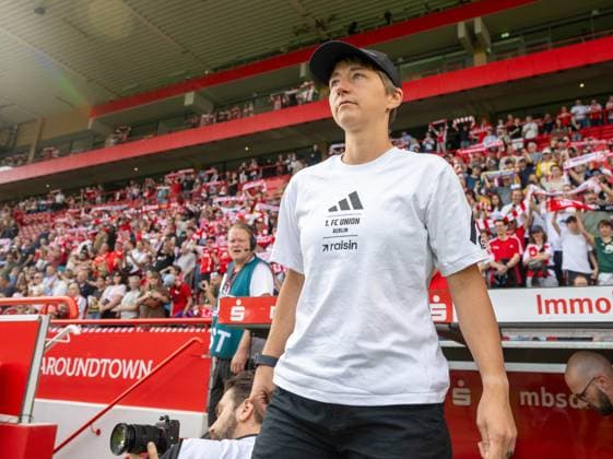 Soccer, Women, Season 2025 2026, Google Pixel Women Bundesliga 3 Matchday , 1 FC Union Berlin SGS Essen, Coach Ailien Poese 1 Women 1 FC Union , 20 09 2025, Copyright: xMatthiasxKochx