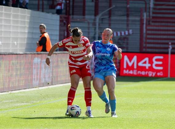 Soccer, Women, Season 2025 2026, Google Pixel Women Bundesliga 3 Matchday , 1 FC Union Berlin SGS Essen, v l Anna Weiß 1 Women 1 FC Union , Ramona Maier, 20 09 2025, Copyright: xMatthiasxKochx