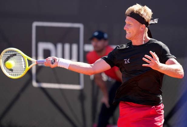 TENNIS - ATP, Tennis Herren Layjet Open BAD WALTERSDORF,AUSTRIA,20.SEP.25 - TENNIS - ATP Challenger Tour, Layjet Open. Image shows Zdenek Kolar (CZE).  GEPAxpictures xMichaelxRiedler