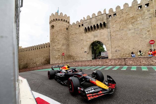 F1 - AZERBAIJAN GRAND PRIX 2025 22 TSUNODA Yuki (jap), Red Bull Racing RB21, action during the 2025 Formula 1 Qatar Airways Azerbaijan Grand Prix, 17th round of the 2025 FIA Formula One World Championship, WM, Weltmeisterschaft from September 19 to 21, 2025 on the Baku City Circuit, in Baku, Azerbaijan - BakuAzerbaijan  Copyright: xALBERTOxVIMERCATIx