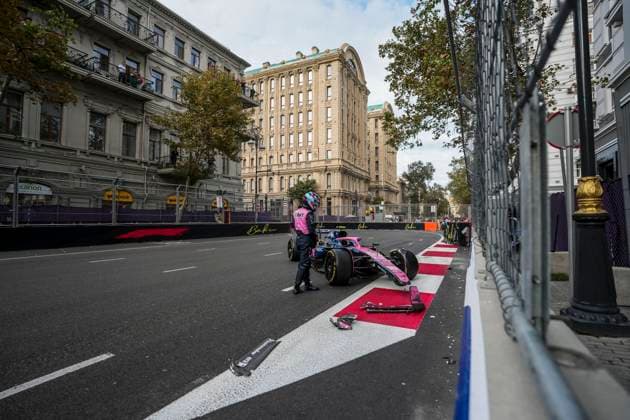 Formula 1 Qatar Airways Azerbaijan Grand Prix 2025 Romain Mathon OVERTAKE MAXPPP - Baku 20 09 2025 Crash during qualification 43 COLAPINTO Franco (arg), BWT Alpine F1 Team, action at the Formula 1 Qatar Airways Azerbaijan Grand Prix 2025, the 17th round of the 2025 FIA Formula 1 World Championship, WM, Weltmeisterschaft at the Baku City Circuit in Baku, Azerbaijan, from 18 to 21 September 2025 Baku Azerbaijan  Copyright: xOVERTAKE MAXPPPxRomainxMathonx OVT202509201346 OVT202509201346
