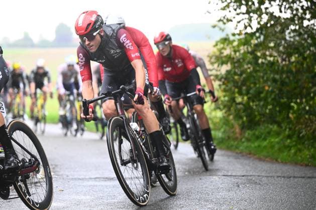 Super 8 Classic 2025 Cycling Race HAACHT, BELGIUM - SEPTEMBER 20 : rider of Lotto Update during the 27th edition of Super 8 Classic an UCI ProSeries 1.Pro one day cycling road race for Men Elite of 198.9 km with start in Brakel and finish in Haacht on September 20, 2025 in Haacht, Belgium, 20 09 2025 ( Motordriver Rodrique Verfaillie - Haacht Belgium  Copyright: xGvgx