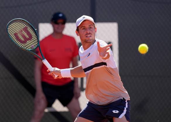 TENNIS - ATP, Tennis Herren Layjet Open BAD WALTERSDORF,AUSTRIA,20.SEP.25 - TENNIS - ATP Challenger Tour, Layjet Open. Image shows Roberto Carballes Baena (SPA).  GEPAxpictures xMichaelxRiedler
