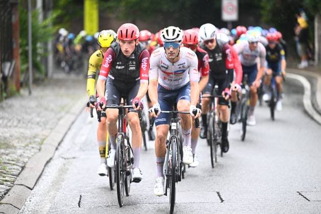Super 8 Classic 2025 Cycling Race HAACHT, BELGIUM - SEPTEMBER 20 : Illustration picture of the peloton during the 27th edition of Super 8 Classic an UCI ProSeries 1.Pro one day cycling road race for Men Elite of 198.9 km with start in Brakel and finish in Haacht on September 20, 2025 in Haacht, Belgium, 20 09 2025 ( Motordriver Rodrique Verfaillie - Haacht Belgium  Copyright: xGvgx
