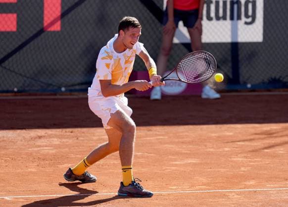 TENNIS - ATP, Tennis Herren Layjet Open BAD WALTERSDORF,AUSTRIA,20.SEP.25 - TENNIS - ATP Challenger Tour, Layjet Open. Image shows Vit Kopriva (CZE).  GEPAxpictures xMichaelxRiedler