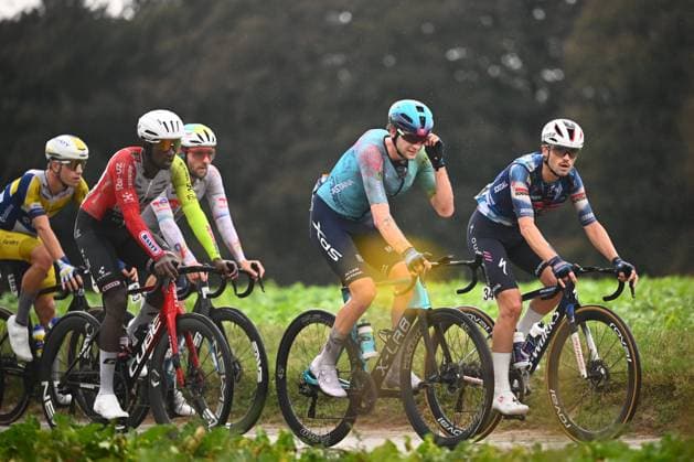 Super 8 Classic 2025 Cycling Race HAACHT, BELGIUM - SEPTEMBER 20 : Malucelli Matteo (ITA) of XDS Astana Team during the 27th edition of Super 8 Classic an UCI ProSeries 1.Pro one day cycling road race for Men Elite of 198.9 km with start in Brakel and finish in Haacht on September 20, 2025 in Haacht, Belgium, 20 09 2025 ( Motordriver Rodrique Verfaillie - Haacht Belgium  Copyright: xGvgx