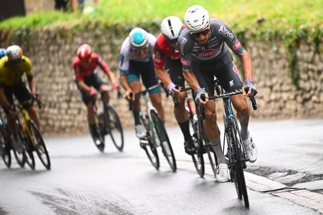 Super 8 Classic 2025 Cycling Race HAACHT, BELGIUM - SEPTEMBER 20 : Hermans Quinten (BEL) of Alpecin-Deceuninck during the 27th edition of Super 8 Classic an UCI ProSeries 1.Pro one day cycling road race for Men Elite of 198.9 km with start in Brakel and finish in Haacht on September 20, 2025 in Haacht, Belgium, 20 09 2025 ( Motordriver Rodrique Verfaillie - Haacht Belgium  Copyright: xGvgx