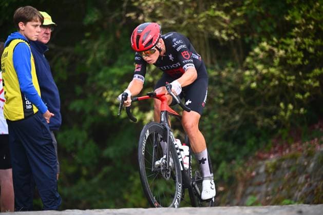 Super 8 Classic 2025 Cycling Race HAACHT, BELGIUM - SEPTEMBER 20 : rider of Tudor Pro Cycling Team during the 27th edition of Super 8 Classic an UCI ProSeries 1.Pro one day cycling road race for Men Elite of 198.9 km with start in Brakel and finish in Haacht on September 20, 2025 in Haacht, Belgium, 20 09 2025 ( Motordriver Rodrique Verfaillie - Haacht Belgium  Copyright: xGvgx