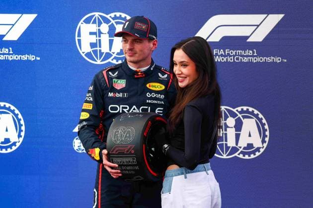 F1 - AZERBAIJAN GRAND PRIX 2025 VERSTAPPEN Max (ned), Red Bull Racing RB21, portrait pole position during the 2025 Formula 1 Qatar Airways Azerbaijan Grand Prix, 17th round of the 2025 FIA Formula One World Championship, WM, Weltmeisterschaft from September 19 to 21, 2025 on the Baku City Circuit, in Baku, Azerbaijan -  Copyright: xEricxAlonsox