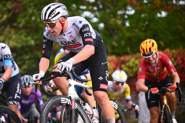 Super 8 Classic 2025 Cycling Race HAACHT, BELGIUM - SEPTEMBER 20 : rider of Uae Team Emirates during the 27th edition of Super 8 Classic an UCI ProSeries 1.Pro one day cycling road race for Men Elite of 198.9 km with start in Brakel and finish in Haacht on September 20, 2025 in Haacht, Belgium, 20 09 2025 ( Motordriver Rodrique Verfaillie - Haacht Belgium  Copyright: xGvgx