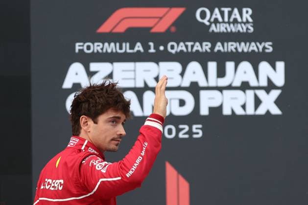 F1 Grand Prix Of Azerbaijan 2025 Qualifying Charles Leclerc of Ferrari after the qualifying ahead of the Formula 1 Grand Prix of Azerbaijan at Baku City Circuit in Baku, Azerbaijan on September 20, 2025. Baku Azerbaijan  Copyright: xJakubxPorzyckix originalFilename:porzycki-f1grandp250920_npmC9.jpg